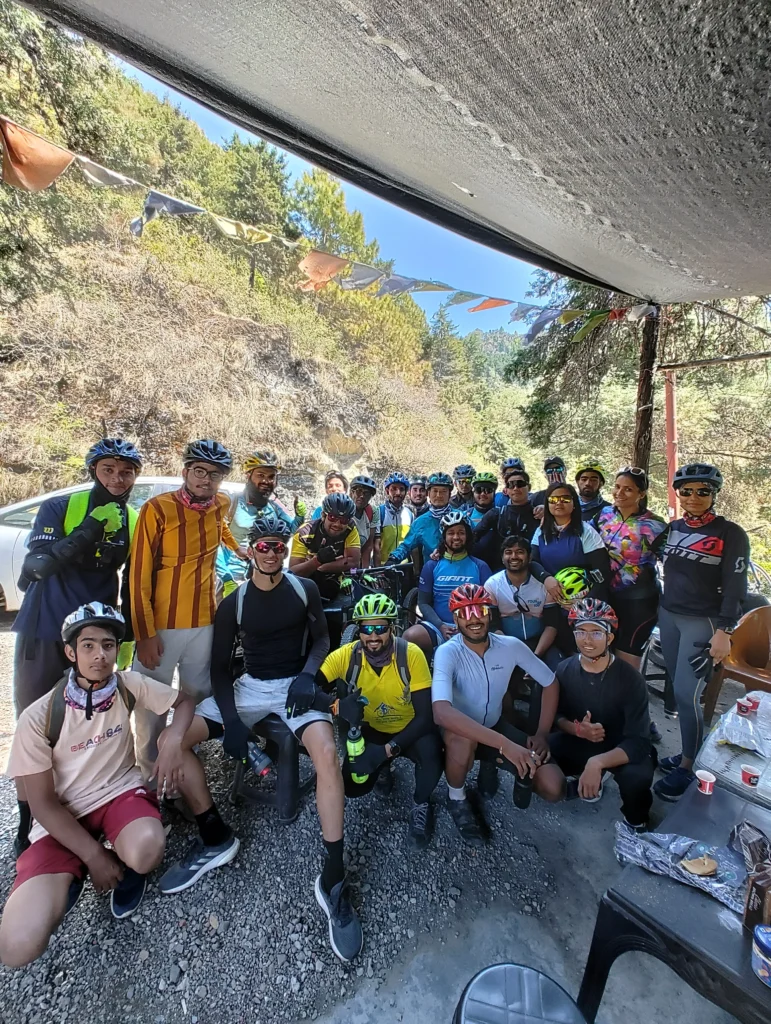 Dehradun to Mussoorie cycling tour